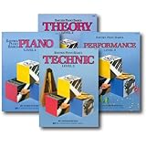 Bastien Piano Basics Level 2 - Learn to Play Four Book Set - Includes Level 2 Piano, Theory, Technic, and Performance Books