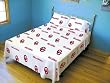 Oklahoma - White Sheet Set - Big 12 Conference