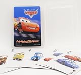 Disney's Pixar Cars 54 Cards Playing Cards with Lighting Mcqueen on Front of Cards