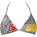 Volcom Optical Tropical Halter Bikini Top - Women's Multi Print, M