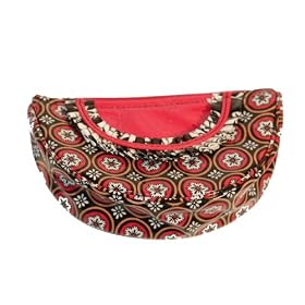 Vera Bradley Frill FOFL (Falling On Floor Laughing) Coin Purse Bag in Imperial Toile