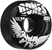 Bones Wheels 100s Standard Skateboard Wheel Set (53mm x 34mm/100A, Black)