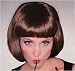 Short Brown Supermodel Wig