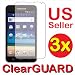 3x Samsung Galaxy S Player Wifi 5 5.0 5.0" Premium Clear LCD Screen Protector Cover Guard Shield Protective Film Kit (3 Pieces)