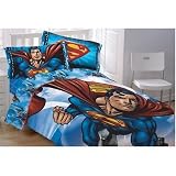  : Superman Flying High Twin Size Sheet Set