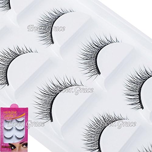 5 Pairs Natural Croos Makeup Fasle Eyelashes Extension Eye Lashes Long Cosmetics