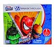 Megabloks - 50692EAG-4 - Jeu de Construction - Breakthrough Puzzle 3D - Marvel H�res  Niveau 2