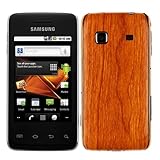 Skinomi TechSkin - Light Wood Film Shield & Screen Protector for Samsung Ga ....