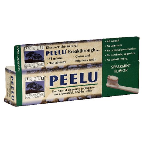 Peelu Toothpaste Spearmint Flavor of 4)