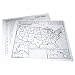 Braille Tactile Map of USA