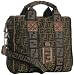 Fendi Tobacco Nylon Zucchino Business Tote 7VA158-MX7-F0VT4