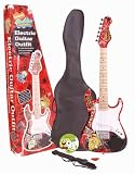 Produkt-Bild: Spongebob E-Gitarre 3/4 Red inkl. Lautsprecher und Zubeh&ouml;r