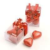 Chocolate Hearts Morsels in Decorated Box - Patchi Chocolate