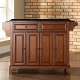 Crosley Furniture KF30004CCH Newport Solid Black Granite