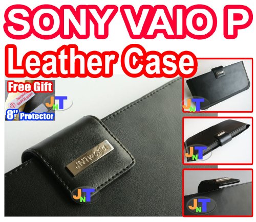 Black Leather Case For Sony P Series Netbook  Vgn-p21s/w / Vgn-p11zr/r / Vgn-p11z/g / Vgn-p11z/w / Vgn-p11z/q / Vgn-p19wn/q / Vgn-p19vn/q  Vgn-p39vl/q ,vgn-p31zk/r,vgn-p31zk/q, Vgn-p21s/w Picture