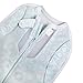 Woombie Convertible Nursery Swaddling Blanket - Swaddle Converts to Wearable Blanket for Babies Up to 9 Months - Vented (Mint O's, 20-25 lbs)