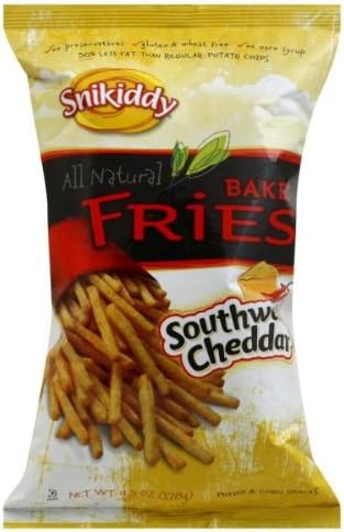 Snikiddy Snacks, Fries, Swest Cheddar, Baked, 12/4.5 Oz
