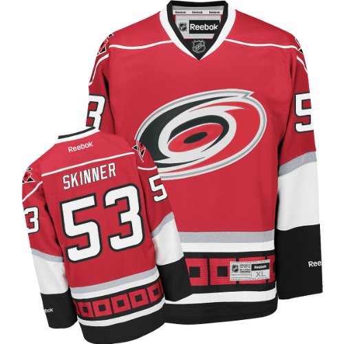 Reebok Carolina Hurricanes Jeff Skinner Premier Home Jersey Small