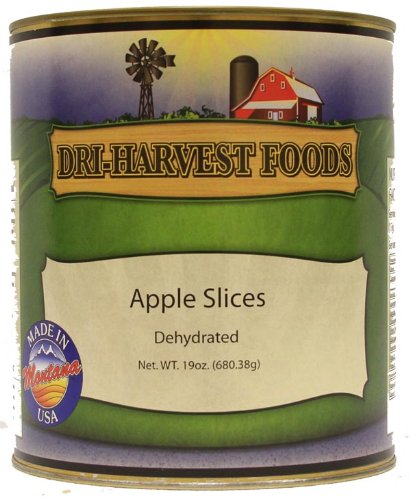 Dri Harvest - 6 Cans Dehydrated Apple Slices