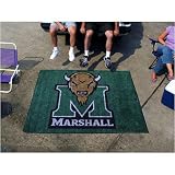 Marshall Thundering Herd NCAA 5' x 6' Indoor / Outdoor Tailgater Area Rug Floor Mat