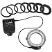 CowboyStudio LED Macro Ring Flash Lens and Mounted Flash for Nikon D1 D100 D200 D2H D2x D3 D300 D3000 D300s D3100 D3s D3x D40 D40x D50 D5000 D60 D70 D700 D7000 D70s D80 D90