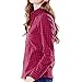 Cekaso Women's Gingham Shirt Cotton Slim Fit Long Sleeve Button Up Plaid Shirt