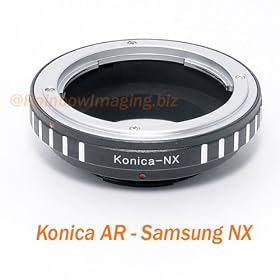RainbowImaging Konica AR Lens to Samsung NX NX100 NX10 NX5 Camera Mount Adapter,