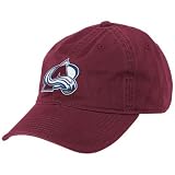 Reebok Colorado Avalanche Burgundy Basic Logo Adjustable Slouch Hat