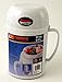 6fb 20oz Plastic Foamglass Insulated Food Bottle Gray (7221a)