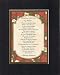 Touching and Heartfelt Poem for Sisters - Sharing with You, My Sister Poem on 11 x 14 inches Double Beveled Matting