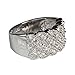 Fashion Plaza Ring Cz Use Austrian Crystal Engagement Wedding Bride Ring R238