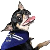 MLB Kansas City Royals Royal Blue Small Pet Bandana (Medium/Large)