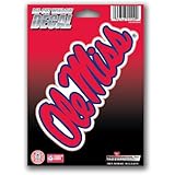 NCAA Mississippi Old Miss Rebels Die-Cut Window Decal