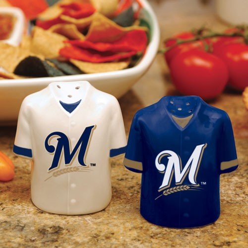 Milwaukee Brewers Gameday Ceramic Salt & Pepper Shakers