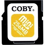 Coby SDM256S 256MB Mini SD Memory Card