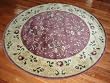 5' 6" Round Area Rug - Rose Garden