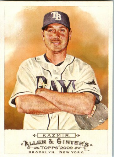 2009 Topps Allen and Ginter Mini #203 Scott Kazmir - Tampa Bay Rays (Baseball Cards)