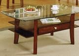 Acme 16230 Karlyn Coffee Table, Cherry Finish