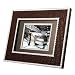 Tao 89364 5.6-Inch 128MB 5-Inch x 7-Inch Double-Matted Digital Frame (Brown Leather/Silver)