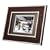 Tao 89364 5.6-Inch 128MB 5-Inch x 7-Inch Double-Matted Digital Frame (Brown Leather/Silver)