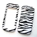 Samsung Instinct S30 M810 Sprint Snap On Protector Hard Case Image Cover Zebra