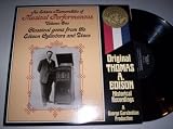 An Edison Memorabilia of Musical Performances Volume One - Classical Gems From the Edison Cylinders and Discs - VINYL RECORD