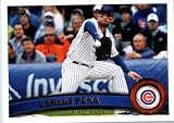 2011 Topps Update Series Baseball Card # US315 Carlos Pena - Chicago Cubs - MLB Trading Card In Protective Screwdown Case!