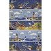 Momeni COASTCC-07BLU2030 Coastal Rug, Blue