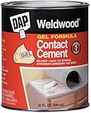 Dap 25312 Weldwood Contact Cement Gel Formula 1-Quart