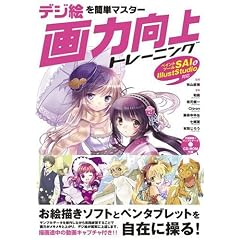 デジ絵を簡単マスター 画力向上トレーニング ペイントツールSAI&IllustStudio対応 (CD-ROM付)