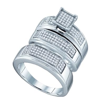 Cheap Girls Jewelry 0.51CTW DIAMOND FASHION TRIO SET For Sale Cheap Girls Jewelry 0.51CTW DIAMOND FASHION TRIO SET For Sale