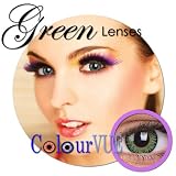 ColourVUE Fasion 3 Tone Contact Lenses - Green - Last 3 Months