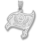 LogoArt Tampa Bay Buccaneers Sterling Silver Pendant