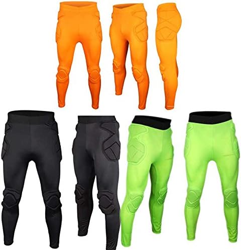 New Sport Soccer Jersey Men GK Goal Keeper Goalie Adult Padded Long Pants